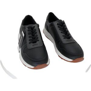 Aston Marc Hart Men's Casual Sneakers Black Lace-Up Comfort 9M